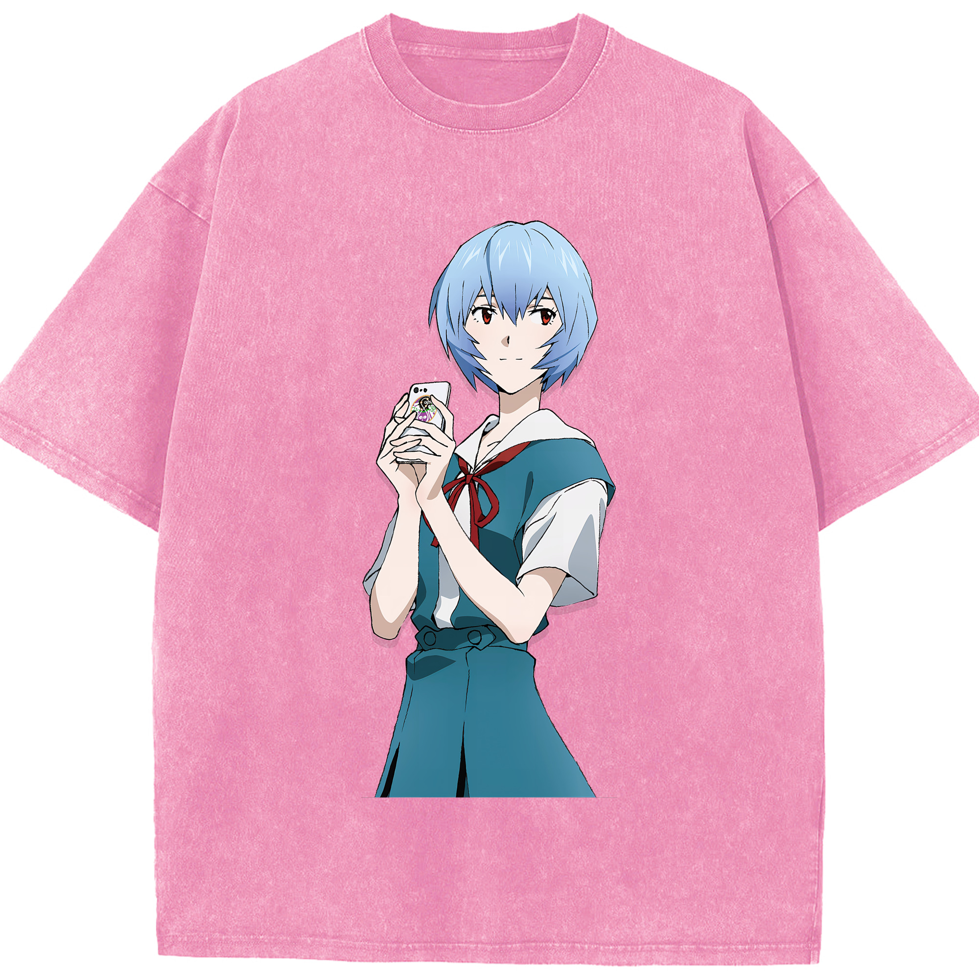 （画像用） EVA 新世紀エヴァンゲリオン 綿100% ヴィンテージ風 半袖Tシャツ（フロントプリント）